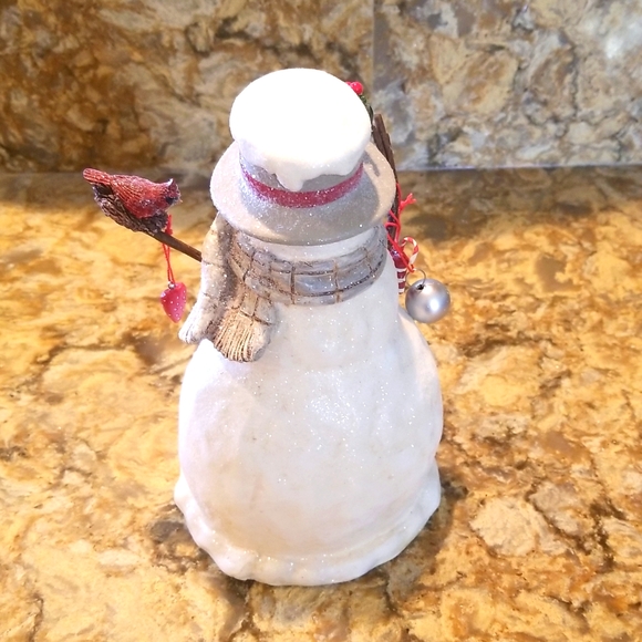 Ceramic Snowman - Picture 2 of 2